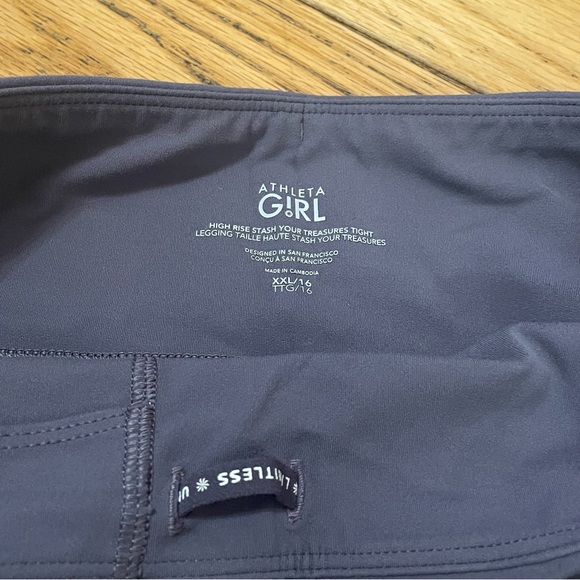 Athleta Kids Leggings in Gray - Picture 3 of 6